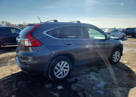 2016 Honda Cr-V Exl from USA, damaged, VIN 2HKRM3H70GH524132